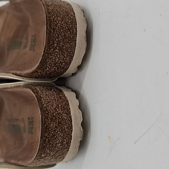 Birkenstock Women's Gizeh Vegan Birko-Flor Watercolor Flower White 38 R - Picture 7 of 7